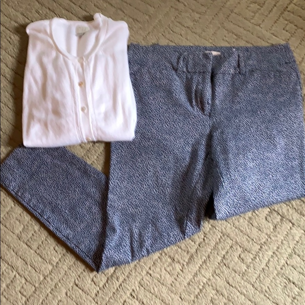 Loft modern skinny ankle pants